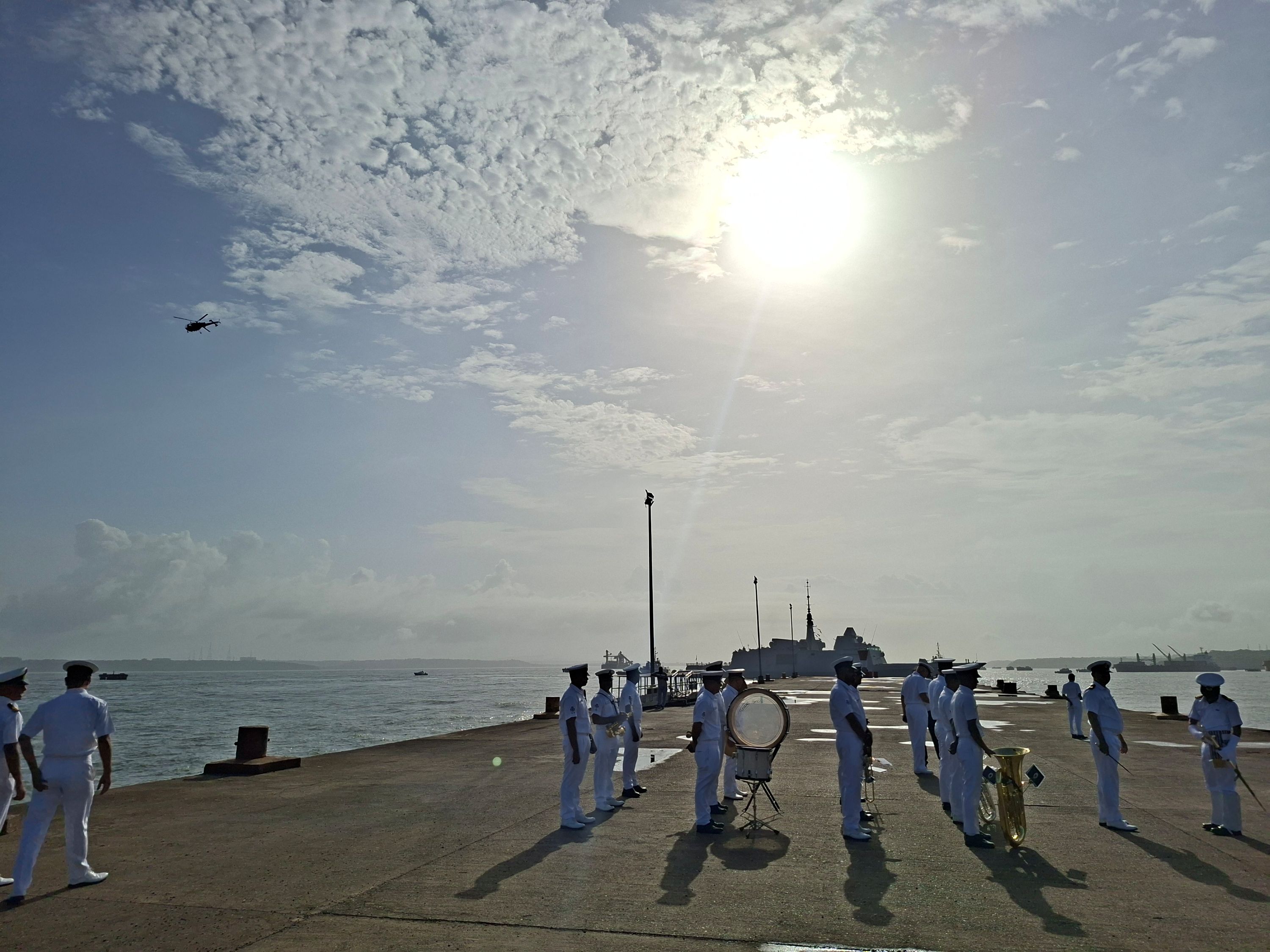 French Multi-Mission Frigate ‘Languedoc’ completes port call in Goa